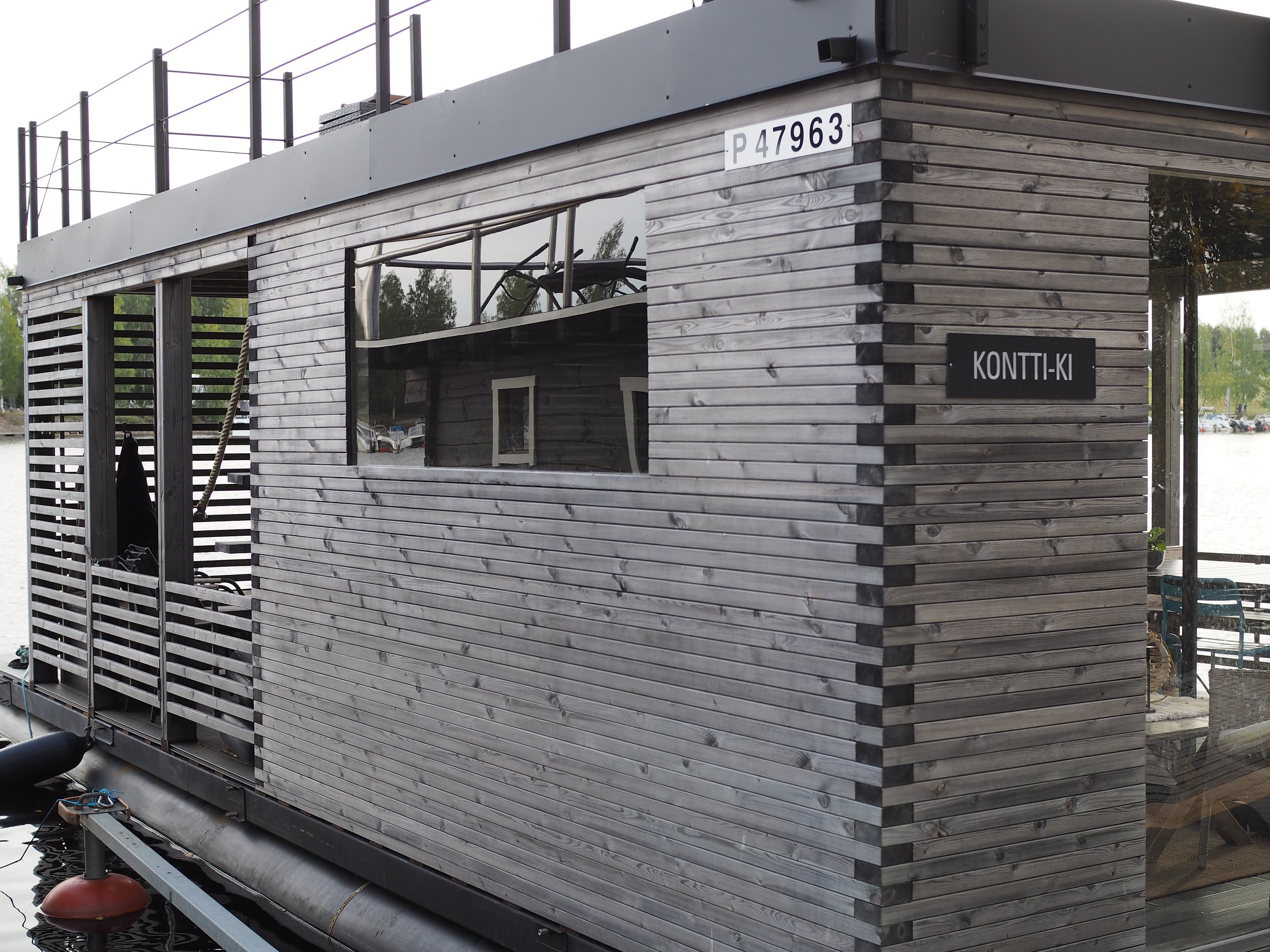 Sauna raft